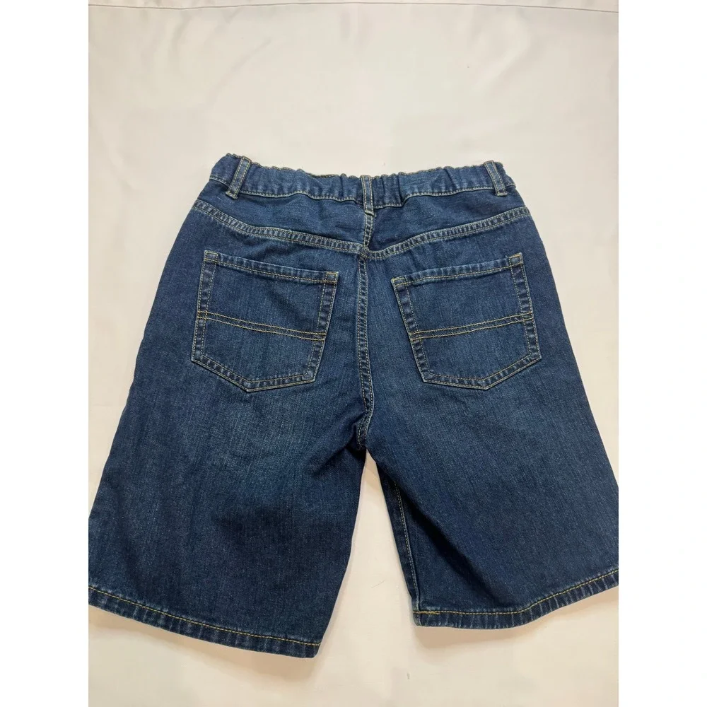 The Children's Place Denim Shorts Kids Size 14 Dark‎ Blue Casual Stretch
